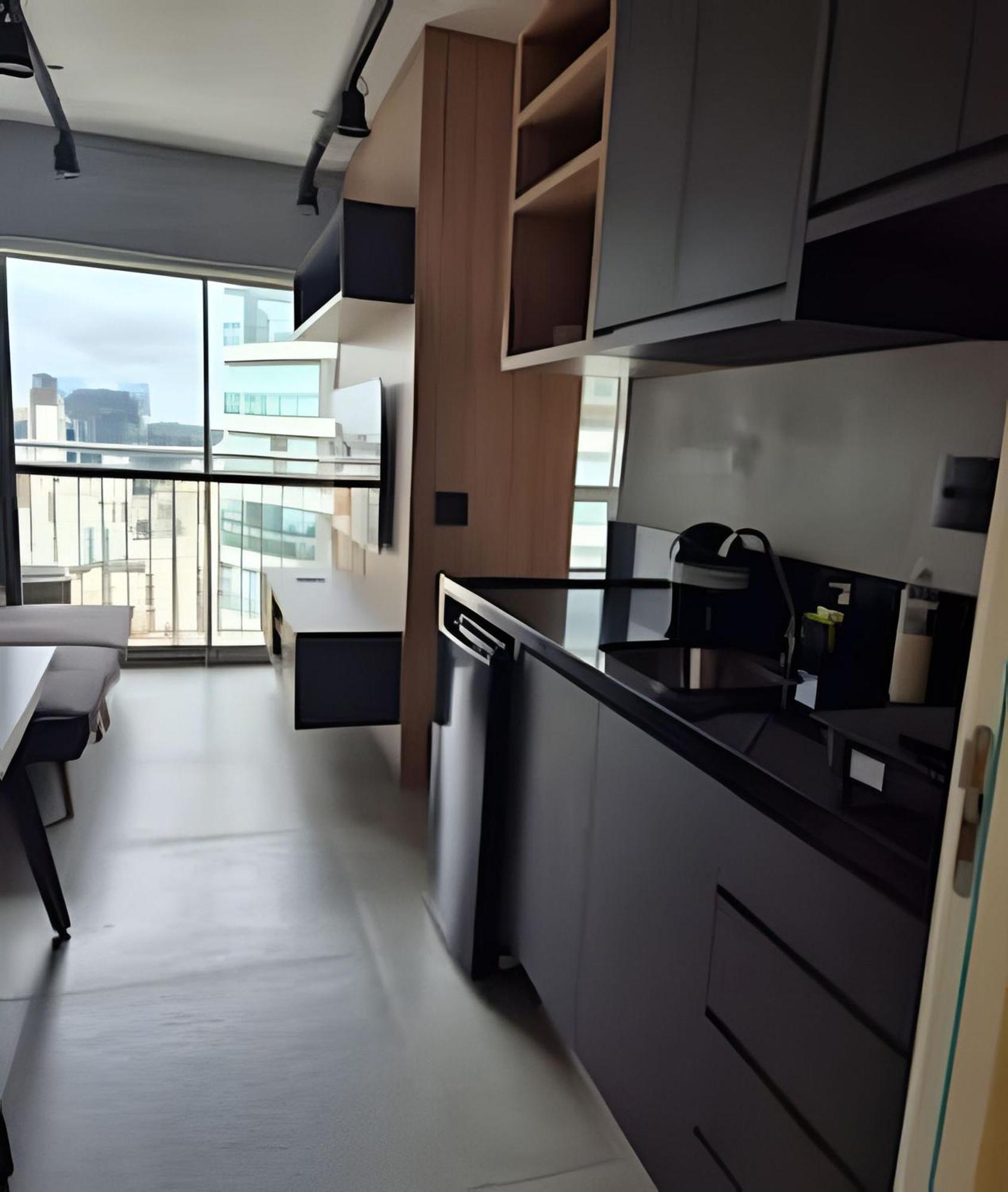 1 Dorm 3 Min Av Faria Lima Novo Apartamento São Paulo
